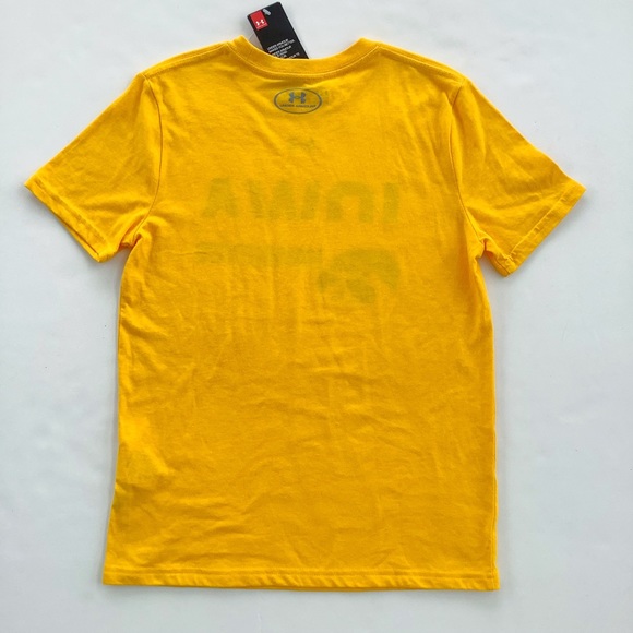 NWT Under Armour Iowa Hawkeyes Gold tee - Picture 2 of 5